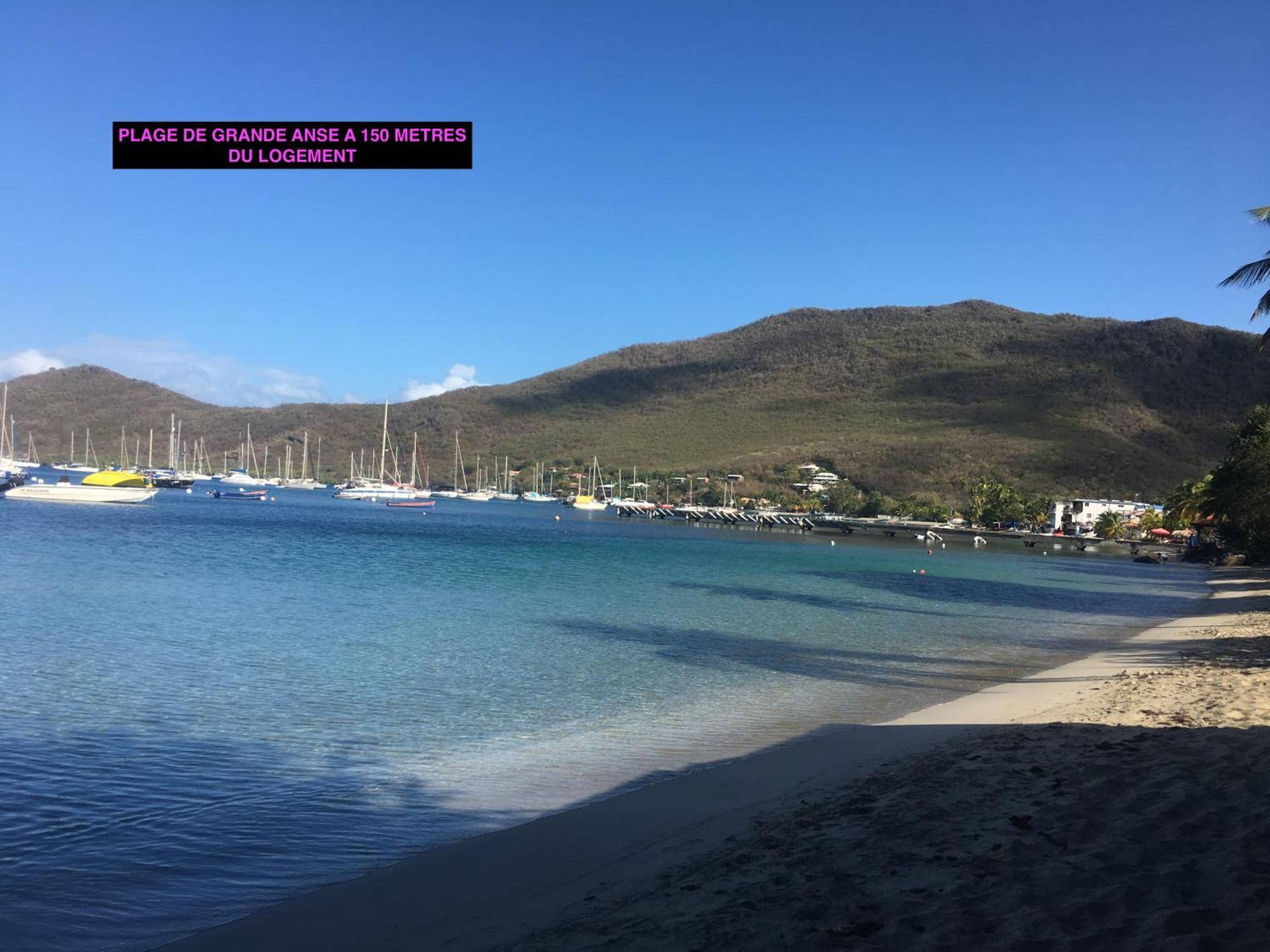 Bungalow "Doussin' Kreyol", Au Calme A 150M De La Plage Grande Anse Экстерьер фото